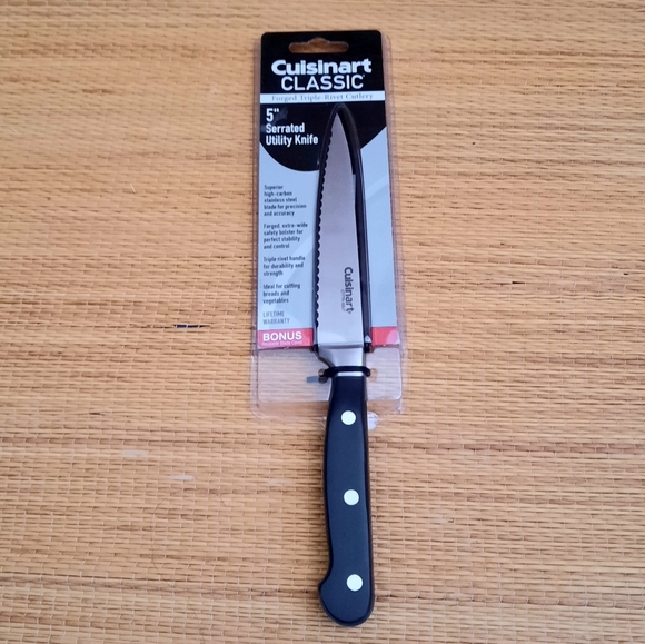 Cuisinart Kitchen Cuisinart Classic 5 Serrated Utility 8 Bread